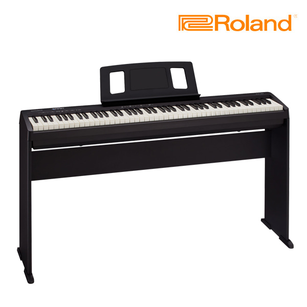 Roland 롤랜드 포터블 디지털피아노 FP-10 전용나무스탠드 포함